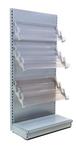Standing magazine tier
